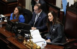 La vicepresidenta Villarruel emitió el voto de desempate