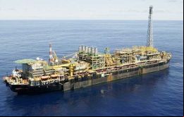 Una nave FPSO, como tantas de Petrobras, que sería utilizada para la explotación petrolera en aguas al norte de Falklands 