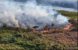 El gobernador de Mato Grosso do Sul, Eduardo Riedel, declaró la situación de emergencia en los municipios del estado afectados por los incendios forestales
