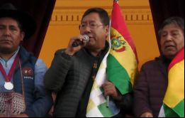 Arce designó finalmente nuevos jefes al frente de las Fuerzas Armadas bolivianas, el general José Wilson Sánchez en sustitución de Zúñiga