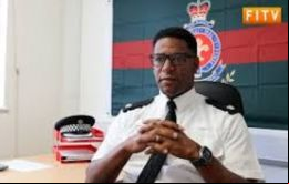 El nuevo Jefe de Policía de Falklands, Super Intendente Albert Dann,  junto al saliente, Inspector Barry Thacker , quien se jubila y retorna al Reino Unido 