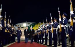 Lula fue recibido por el Ministro de Relaciones Exteriores Alberto van Klaveren