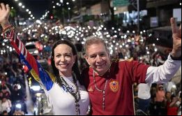 La verdad está a la vista: ganó Edmundo González. Ganó Venezuela, insistió Machado en redes sociales