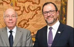 Vieira y Gil se reunieron en Nueva York durante la Asamblea General de Naciones Unidas