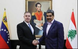Maduro se reunió con Lebbos en el Palacio de Miraflores