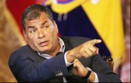 Nadie en el MUNDO ha aceptado la sentencia por 'influencia psíquica', respondió Correa 