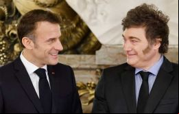 No siempre pensamos igual en muchos temas, dijo Macron sobre Milei
