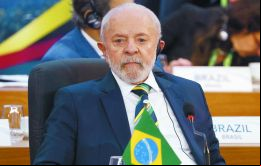 Estos billones existen, pero se malgastan en armamento, mientras el planeta agoniza, argumentó Lula 