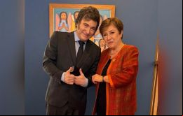 Milei espera que sus lazos con Donald Trump lleven a la agencia de Georgieva a autorizar un desembolso de 10.000 millones de dólares
