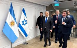Desde que Milei asumió el cargo, Argentina se ha mantenido constantemente junto a Israel en todos los frentes diplomáticos