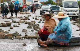 Los bloqueos de carreteras promovidos por el ex presidente Evo Morales causaron pérdidas por valor de 3.000 millones de dólares 