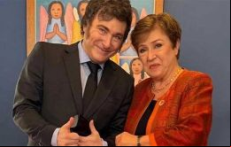 Vamos muy bien, publicó Milei en las redes sociales tras su encuentro con la Directora Gerente del FMI