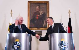 Para nosotros en Alemania, Uruguay es un socio particularmente confiable, subrayó Steinmeier