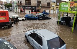 La cercana Base Naval de Puerto Belgrano fue habilitada como centro de evacuados, anunció la Presidencia