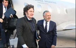 El viaje de Milei fue sin previo aviso por motivos de seguridad