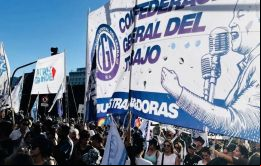 La CGT también marchará ante el Congreso el día anterior junto con los jubilados que exigen actualizaciones de pensiones para hacer frente a la inflación