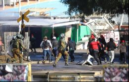 Ocho agentes del orden resultaron heridos, pero se encuentran fuera de peligro, declaró la general Espinoza
