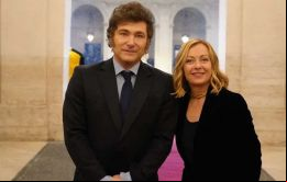 En los funerales del Papa, Milei almorzó con Meloni pero casi no tuvo o con ningún otro líder mundial excepto Macron