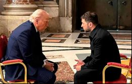 Trump convenció a Zelenski de que aceptara porque “Rusia es mucho más grande y mucho más fuerte”