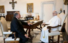 El Papa León XIV dijo que quería venir a Argentina, explicó Werthein
