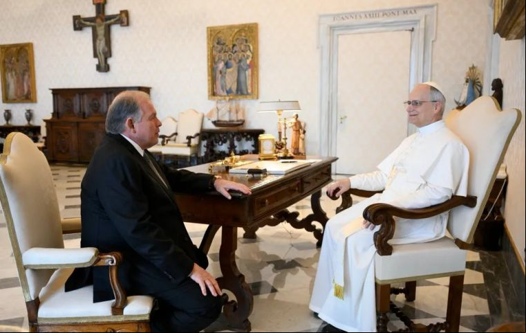 El Papa León XIV dijo que quería venir a Argentina, explicó Werthein