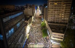 En esta edición, la consigna apeló directamente al compromiso del Ejecutivo, haciendo referencia en su título al eslogan sabremos cumplir. Foto: Sebastián Astorga