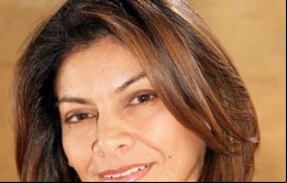 La candidata presidencial, Laura Chinchilla,