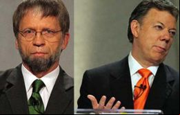 Presindeciables Antanas Mockus y Juan Manuel Santos