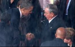 El histórico apretón de manos entre los dos jefes de estado 