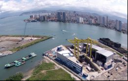 Guarujá y Santos fueron dos de las terminales concesionadas en el estado de San Pablo 