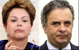 La presidenta Rousseff y el Senador Neves, casi con seguridad los protagonistas de la lucha electoral de este año 