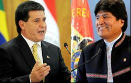 Vecinos y con desempeños sólidos, Horacio Cartes y Evo Morales