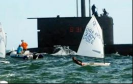 ARA SALTA -El incidente ocurrió en la zona del canal navegable de  al puerto de Mar del Plata