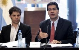 El ministro de Economía Kicillof y Capitanich adelantaron la noticia 