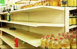 El desabastecimiento es uno de los principales problemas de Venezuela y el Gobierno ite que faltan 28 de 100 productos básicos 