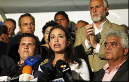 La diputada Machado igualmente se consideró satisfecha por la repercusión que logró 