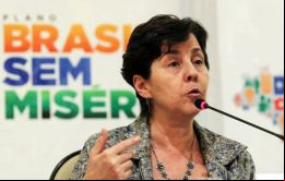 La ministra Tereza Campello en la presentación del sitio World Without Poverty