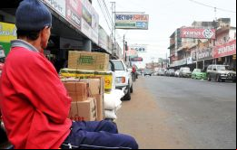 La actividad en la capital Asunción fue mínima e igualmente la concentración pacífica