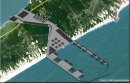 El puerto a construir estaría ubicado en las costas de Rocha 