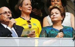 Un año atrás la violencia y desmanes durante la Copa de Confederaciones sorprendieron a Dilma Rousseff y a la FIFA 