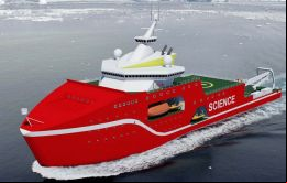 El prototipo de la nave que estará operativa para la temporada polar del 2019