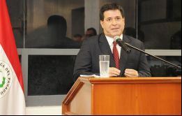 Cartes retornó este miércoles de Roma donde se entrevistó con Francisco