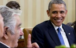 Mujica y Obama en la Casa Blanca
