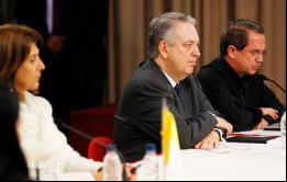 Los cancilleres de Unasur (Brasil, Colombia y Ecuador) retrasaron su llegada hasta el domingo 