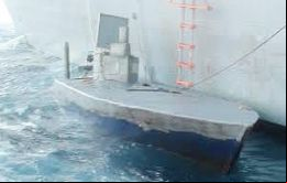 Según la marina colombiana es el primer sumergible que se atrapa este año 