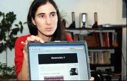 Sánchez, filóloga y bloguera de 38 años ganó fama internacional con su blog ’Generación Y’ y ha recibido varios reconocimientos en el exterior