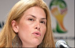 Joana, es también la hija del ex presidente de la Confederación Brasileña de Fútbol –Carlos Teixeira- echado de la CBF por corrupción