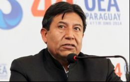 Queremos sentarnos a dialogar con Chile, nada más pero tampoco menos”, dijo su canciller, David Choquehuanca