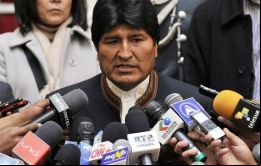 Las sedes sindicales deben ser casas de campaña en toda Bolivia en los distintos sectores, dijo el presidente boliviano que va por la re-elección