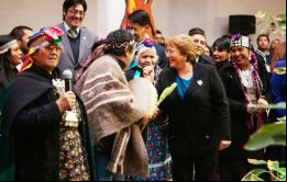 “Tendremos más presupuesto y poder para el fortalecimiento del programa de compras de tierras” prometió Bachelet 